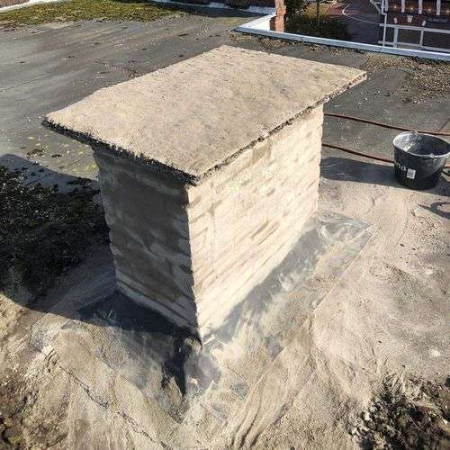 Schoorsteenrenovatie in Heusden gedaan